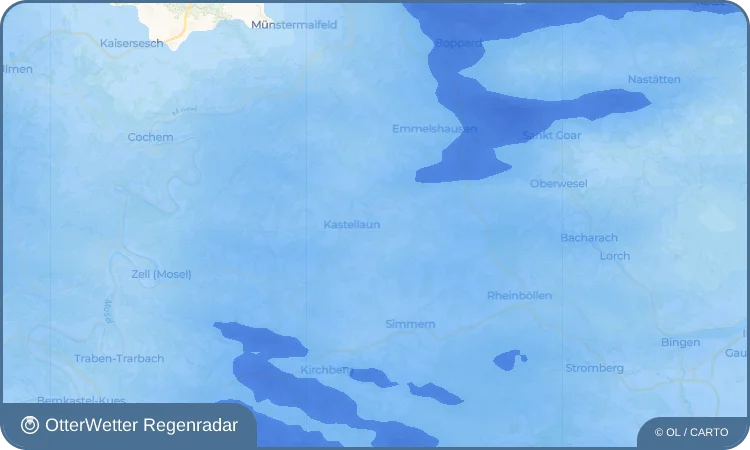 Widget-Vorschau für Gammelshausen Wetter-Widget-Vorschau mit Vorhersagedaten für Gammelshausen