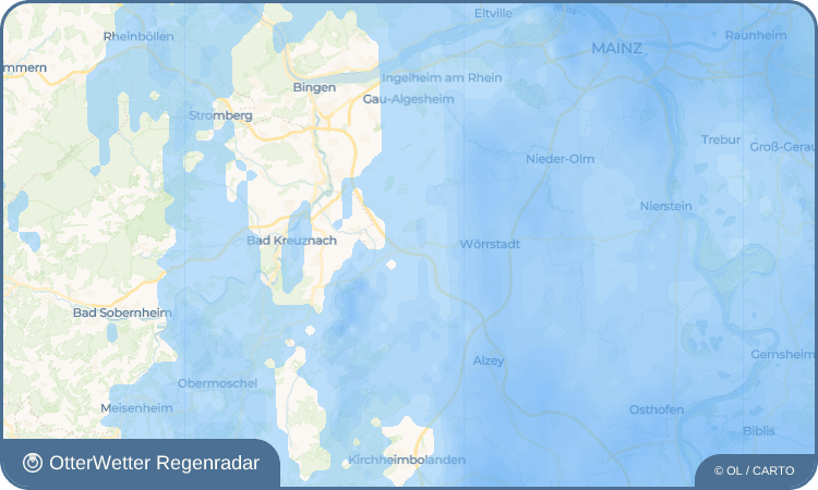 OtterWetter Regenradar-Widget Gau-Bickelheim