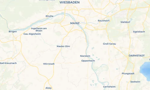 Regenradar-Vorschau: aktuelle Niederschläge in Gau-Bischofsheim und Umgebung