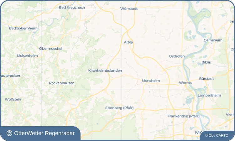 Widget-Vorschau für Gauersheim Wetter-Widget-Vorschau mit Vorhersagedaten für Gauersheim