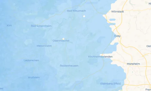 Regenradar Gaugrehweiler: aktuelle Niederschläge in Gaugrehweiler und Umgebung, Stand 24. Oktober 2026 um 14:35 Uhr
