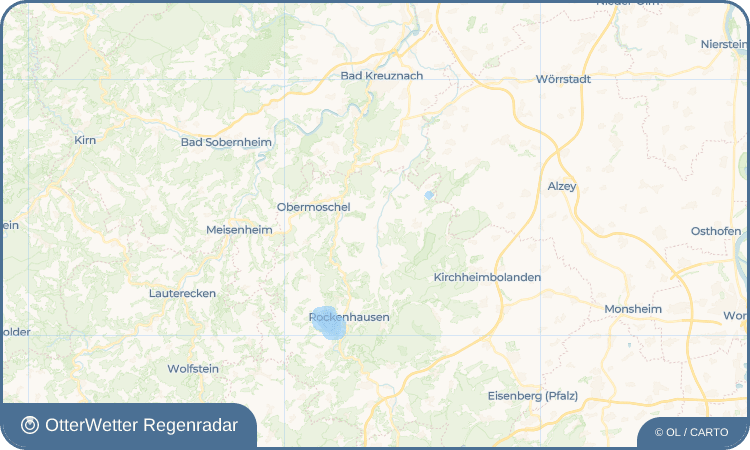 OtterWetter Regenradar-Widget Gaugrehweiler