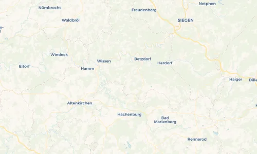 Regenradar-Vorschau: aktuelle Niederschläge in Gebhardshain und Umgebung