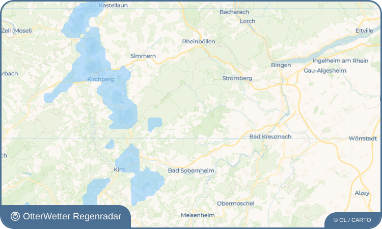 OtterWetter Regenradar-Widget Gebroth