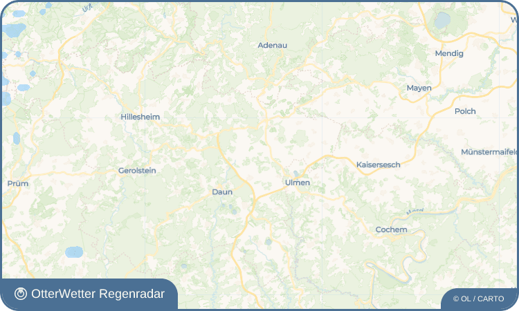 OtterWetter Regenradar-Widget Gefell