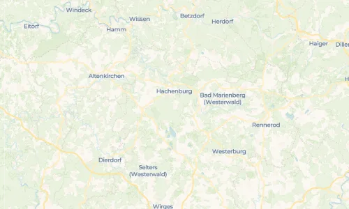 Regenradar Vorschaubild - Aktuelle Niederschläge in Gehlert und Umgebung