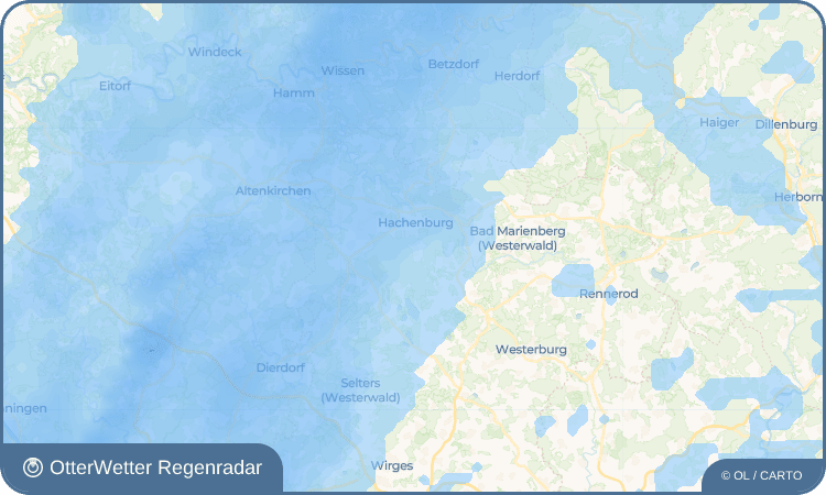 OtterWetter Regenradar-Widget Gehlert