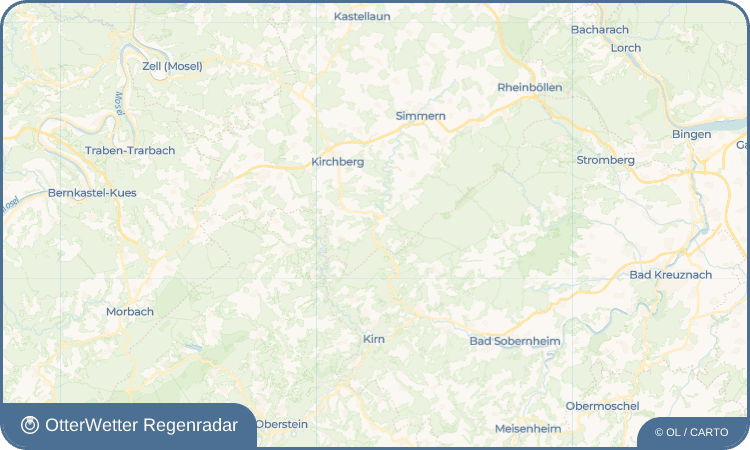 OtterWetter Regenradar-Widget Gehlweiler