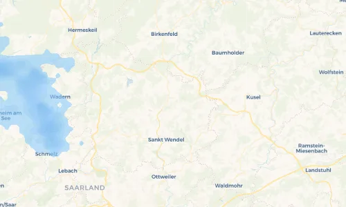 Regenradar Vorschaubild - Aktuelle Niederschläge in Gehweiler und Umgebung