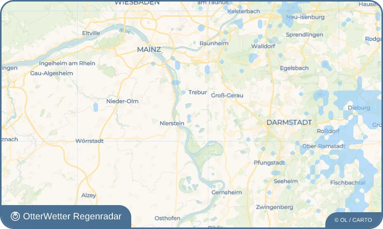 Widget-Vorschau für Geinsheim Wetter-Widget-Vorschau mit Vorhersagedaten für Geinsheim