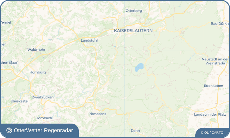 OtterWetter Regenradar-Widget Geiselberg