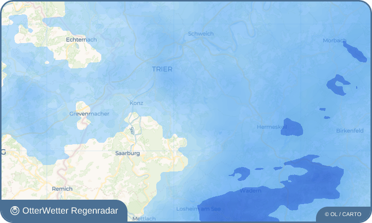 OtterWetter Regenradar-Widget Geizenburg