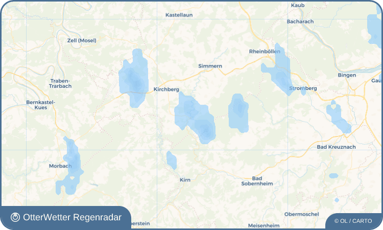 Widget-Vorschau für Gemünden Wetter-Widget-Vorschau mit Vorhersagedaten für Gemünden