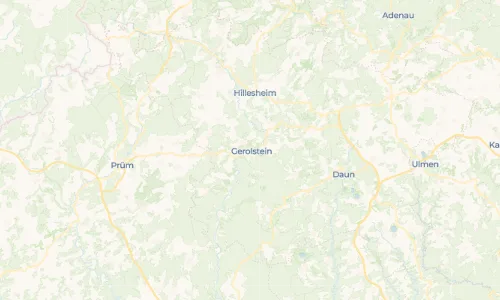 Regenradar Vorschaubild - Aktuelle Niederschläge in Gerolstein und Umgebung