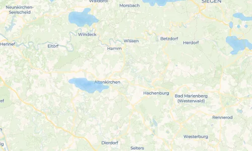 Regenradar Vorschaubild - Aktuelle Niederschläge in Giesenhausen und Umgebung