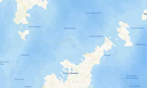 Regenradar Vorschaubild - Aktuelle Niederschläge in Gimbweiler und Umgebung