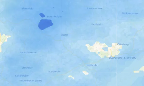Regenradar Vorschaubild - Aktuelle Niederschläge in Gimsbach und Umgebung