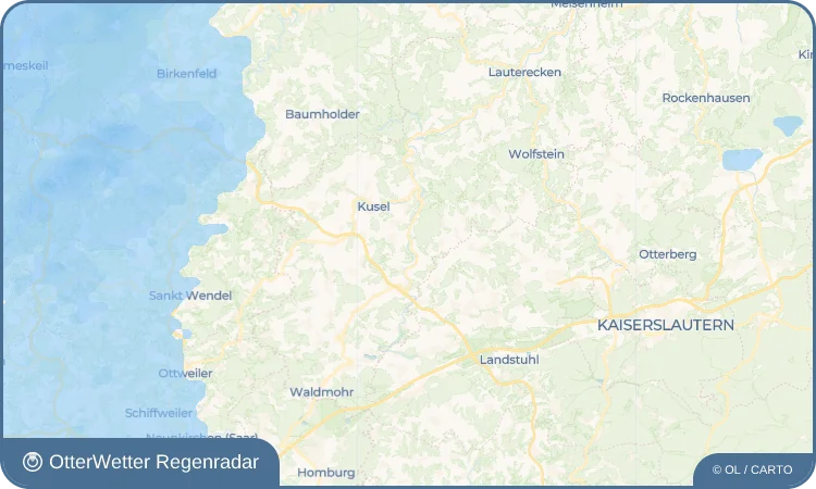 Wetter-Widget-Vorschau mit Vorhersagedaten für Gimsbach