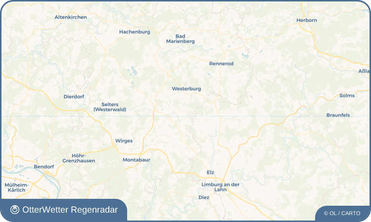 Widget-Vorschau für Girkenroth Wetter-Widget-Vorschau mit Vorhersagedaten für Girkenroth