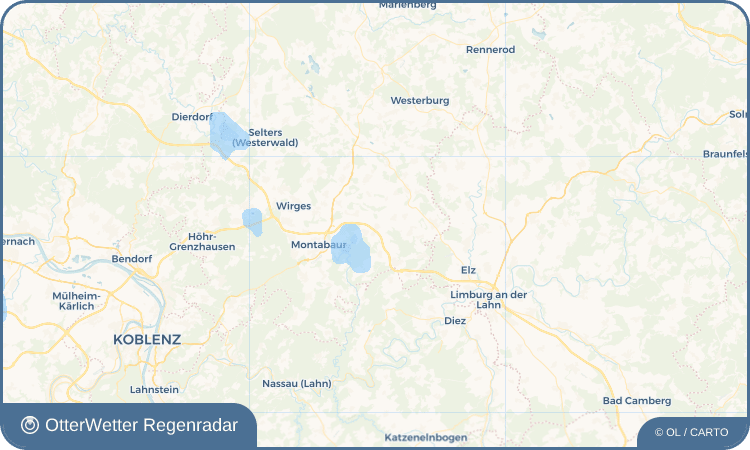 OtterWetter Regenradar-Widget Girod