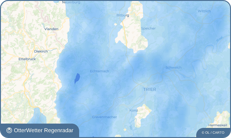 OtterWetter Regenradar-Widget Godendorf