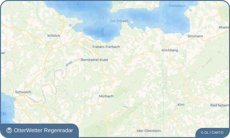 OtterWetter Regenradar-Widget Götzeroth