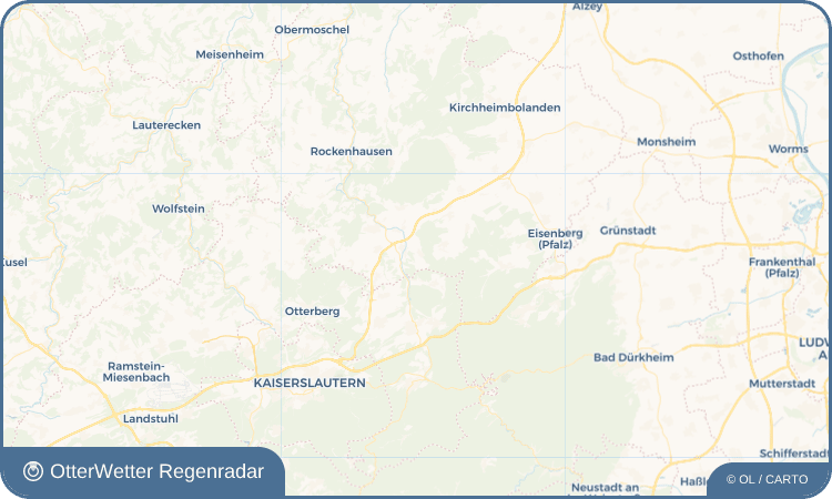 OtterWetter Regenradar-Widget Gonbach