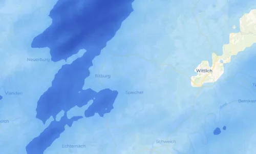 Regenradar Vorschaubild - Aktuelle Niederschläge in Gondorf und Umgebung