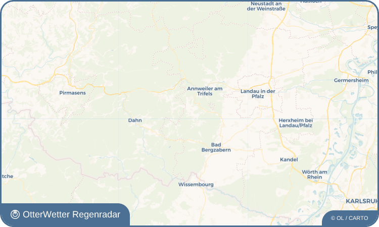 OtterWetter Regenradar-Widget Gossersweiler-Stein