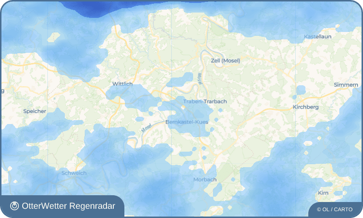 OtterWetter Regenradar-Widget Graach an der Mosel