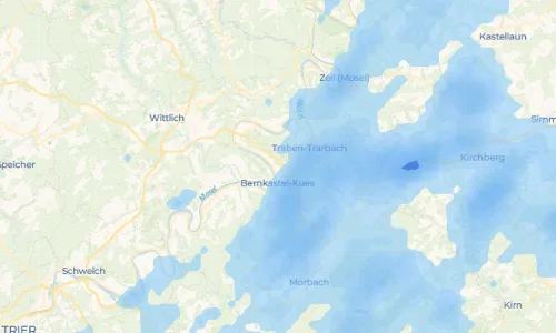 Regenradar Vorschaubild - Aktuelle Niederschläge in Graacher Schäferei und Umgebung