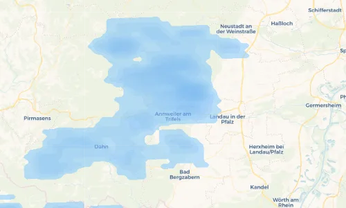 Regenradar Vorschaubild - Aktuelle Niederschläge in Gräfenhausen und Umgebung