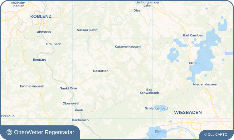 OtterWetter Regenradar-Widget Grebenroth