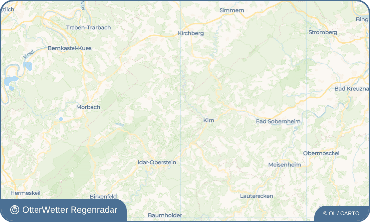 OtterWetter Regenradar-Widget Griebelschied