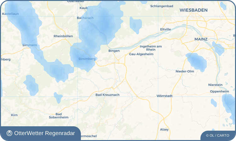 Widget-Vorschau für Grolsheim Wetter-Widget-Vorschau mit Vorhersagedaten für Grolsheim