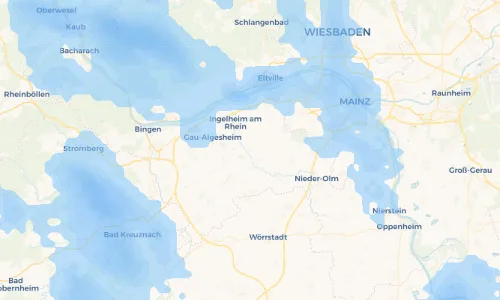 Regenradar Vorschaubild - Aktuelle Niederschläge in Großwinternheim und Umgebung