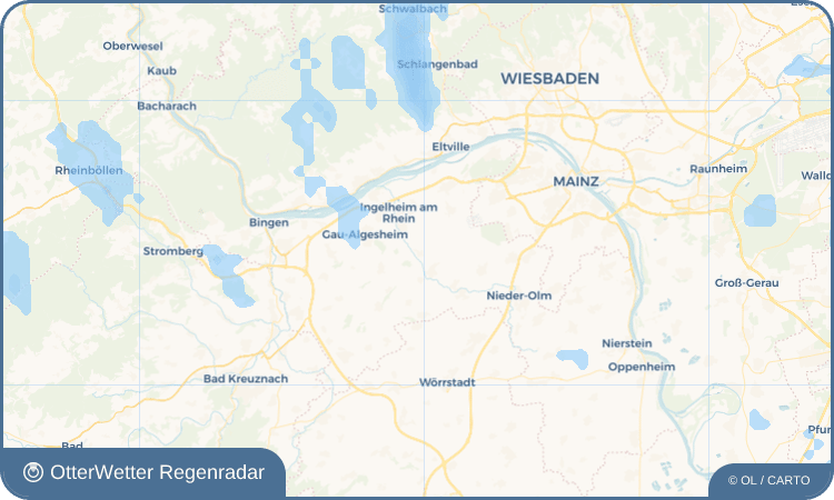 OtterWetter Regenradar-Widget Großwinternheim