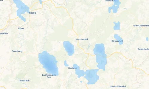 Regenradar Vorschaubild - Aktuelle Niederschläge in Gusenburg und Umgebung