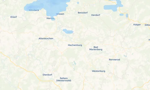 Regenradar Vorschaubild - Aktuelle Niederschläge in Hachenburg und Umgebung