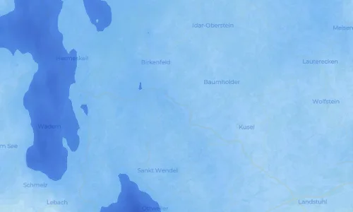 Regenradar Vorschaubild - Aktuelle Niederschläge in Hahnweiler und Umgebung