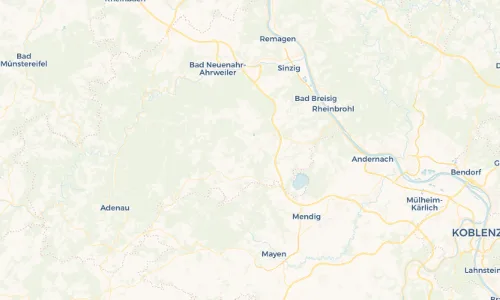 Regenradar Vorschaubild - Aktuelle Niederschläge in Hain und Umgebung
