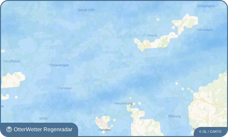Wetter-Widget-Vorschau mit Vorhersagedaten für Halenbach