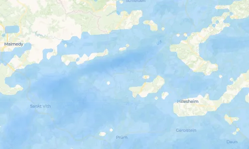 Regenradar Vorschaubild - Aktuelle Niederschläge in Hallschlag und Umgebung