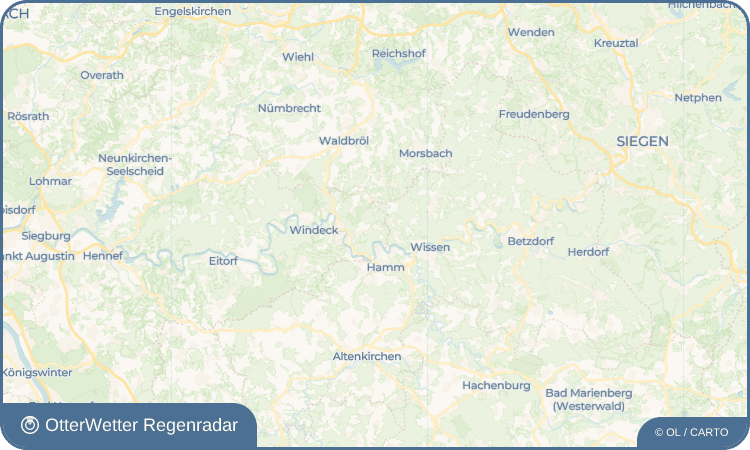 OtterWetter Regenradar-Widget Halscheid