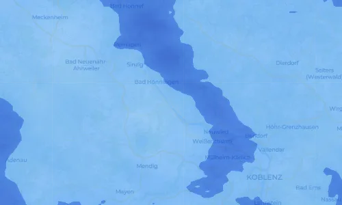 Regenradar Vorschaubild - Aktuelle Niederschläge in Hammerstein und Umgebung