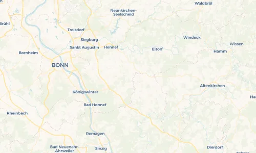 Regenradar Vorschaubild - Aktuelle Niederschläge in Hanfmühle und Umgebung