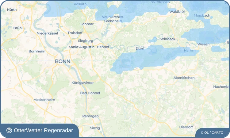 Widget-Vorschau für Hanfmühle Wetter-Widget-Vorschau mit Vorhersagedaten für Hanfmühle