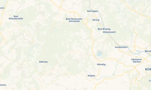 Regenradar-Vorschau: aktuelle Niederschläge in Hannebach und Umgebung