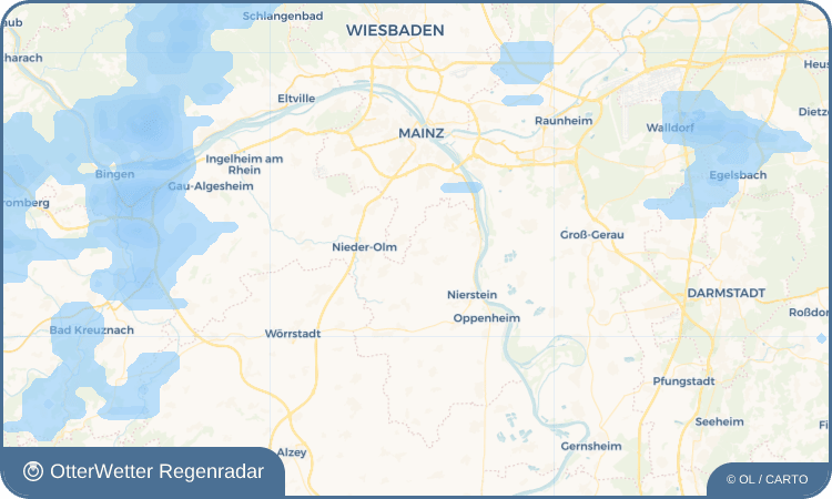 OtterWetter Regenradar-Widget Harxheim