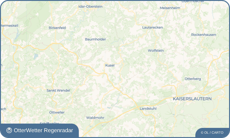 OtterWetter Regenradar-Widget Haschbach am Remigiusberg
